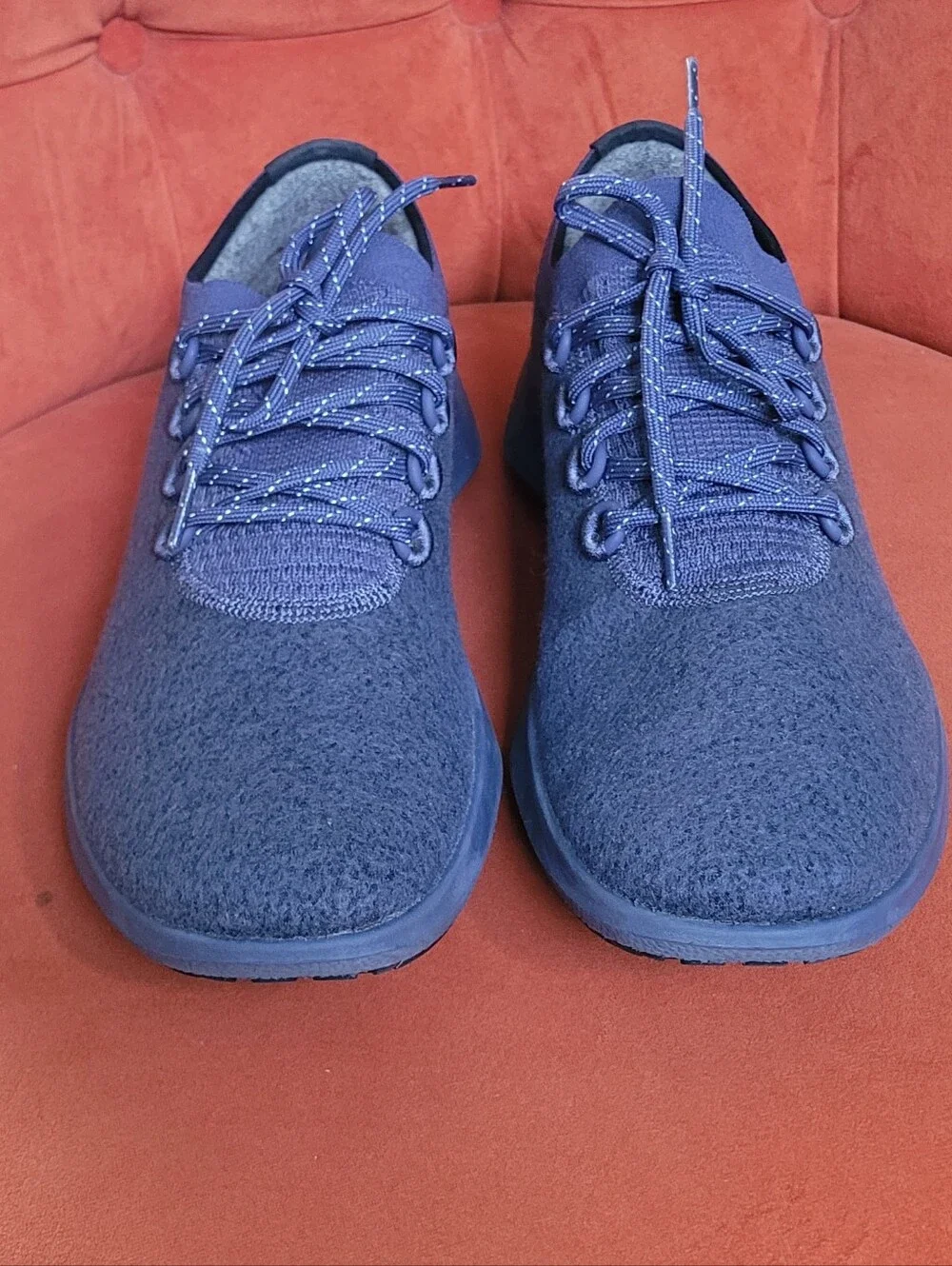 allbirds Men's Wool Dasher Mizzle sneakers in a hazy indigo Size 12